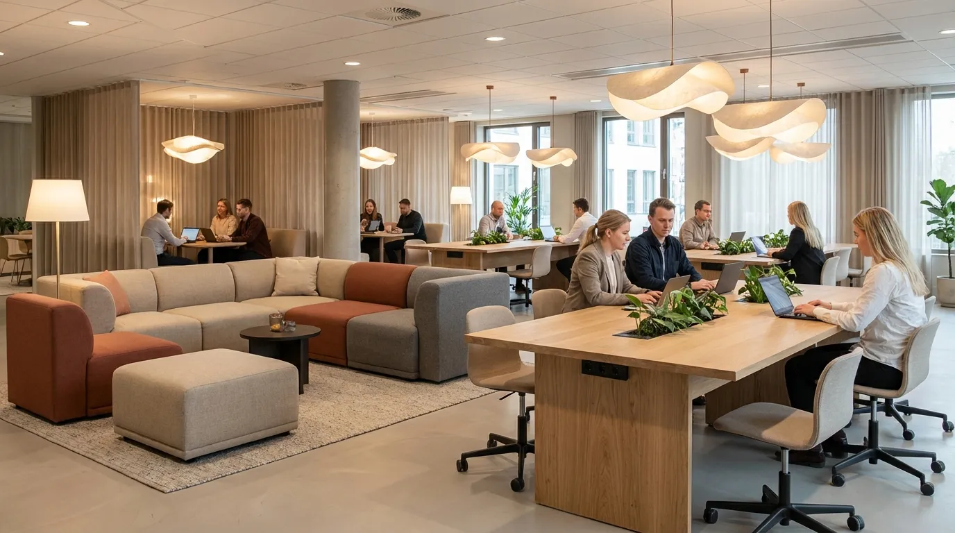 Hybrid office workspace